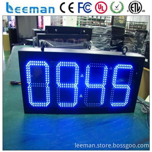 gps synchronization led time temperature sign 6 digit led countdown timer LED Clock Display 7 Segment